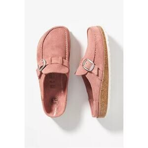Birkenstock Buckley Suede Clogs Sz 42